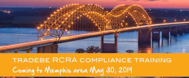 Tradebe Compliance RCRA Training in Memphis 2019