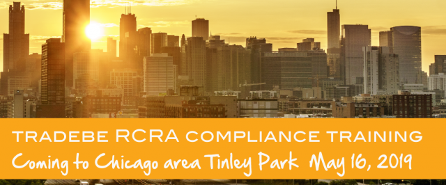 Tradebe Compliance RCRA Training in Chicago 2019